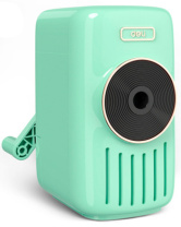 Точилка механическая 1 отв, пласт.корпус. музыкальная, зеленая Точилка механическая 1 отв, пласт.корпус. музыкальная, зеленая