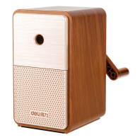 Точилка механическая 1 отв, пласт.корпус.коричневая Точилка механическая 1 отв, пласт.корпус.коричневая