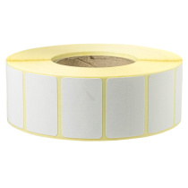 Термоэтикетка 30*20 белая, 1800 этикеток, ЭКО, без печати