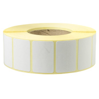 Термоэтикетка 30*20 белая, 1800 этикеток, ЭКО, без печати