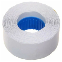 Этикет-лента 25*16 белая, 800 этикеток, волна