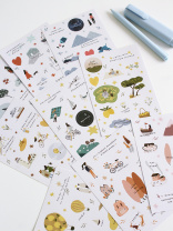 Альбом наклеек А6  9стр  "Be Smart. Soul"