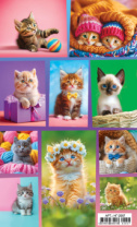 Наклейки детские 15*9см  "Котята"