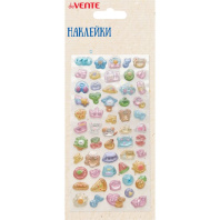 Наклейки эпоксидные 9*17,4см "Мишки и друзья" 3D, в том числе д/телефона Наклейки эпоксидные 9*17,4см "Мишки и друзья" 3D, в том числе д/телефона