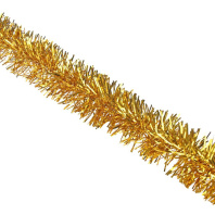 Мишура d=  5см, 2м, ПВХ, золото