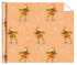 Бумага упаковочная крафт 70*100см "Зайки"
