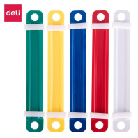 Механизм скоросшив. пласт. с перфорацией, Deli ассорти