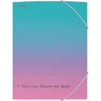 Папка на резинке А4 0,40мм deVENTE. Degrade" тиснение фольгой