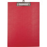 Клипборд А4 красный, ПВХ 2мм