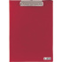Клипборд А4 красный, полипропилен 1,5мм