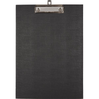 Клипборд А4 черный, ПВХ 2мм