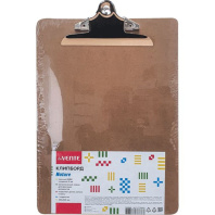 Клипборд А4, Nature коричневый, МДФ 3 мм, усиленный прижим