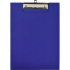 Папка-клипборд А4  синяя, ПВХ 150 мкм, с внутр.карманом
