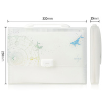 Папка-портфель 13 отд. на кнопке А4