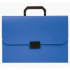Портфель 13 отд. с ручкой и замком, синий