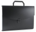 Портфель 13 отд. с ручкой и замком, чёрный