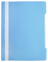 Скоросшив. пласт. прозр. верх.  голубой Pastel , 0.14/0.18