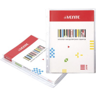 Файл с перфорацией с расширением A4 (243x310 мм), до 250 листов, 140 мкм, 4 отв., ПВХ, глянцевые