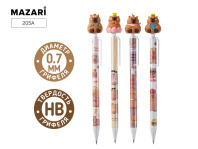 Карандаш механический Mazari "Capybara" 0,7мм