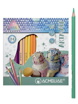 Карандаши цвет. 24цв  Acmeliae Pastel Artmate  трехгранные