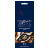 Карандаши цвет. 12цв  VISTA-ARTISTA  "Gallery" дерево