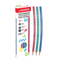Карандаш deVENTE HB, шестигр., пластик. корп.