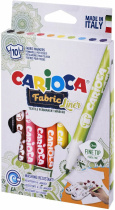 Маркеры по ткани 10цв "Carioca Fabric Liner" карт.коробка