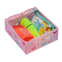 Набор подарочный BV "Mix two" текстовыделитель, ластик, точилка