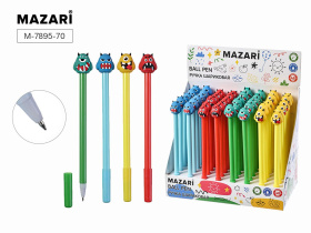 Ручка шар. "Funny monster" синяя, 0,7мм