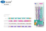 Ручка шар. "Кошки" синяя, 0,7мм, кор. ассорти