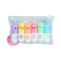 Набор текстовыделителей Egoist "Капсулы" 6 цв., в пенале