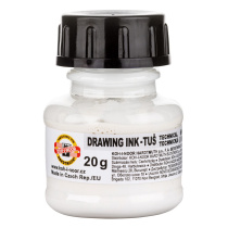 Тушь  белая, 20гр.