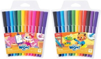 Фломастеры  12цв "Deli. Colorwow" смываемые