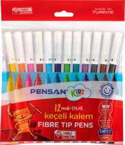 Фломастеры  12цв "PENSAN KIDZ ", блистер