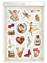 Стикеры "Любимые стикеры. Винтаж 1" 148*210 мм