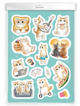 Стикеры "Любимые стикеры. Мурчальные истории" 14,8*21см