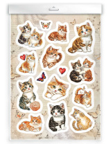 Стикеры "Любимые стикеры. Пушистые котята" 14,8*21см