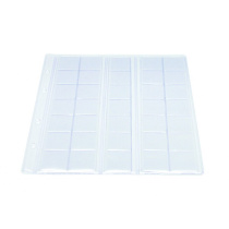 Лист д/монет  (207*250мм) ПВХ 180 мкм на 35 ячеек