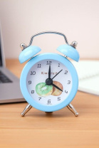 Часы-будильник "Mini kiwi" синий