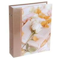 Фотоальбом 200 фото 10*15см Белая роза