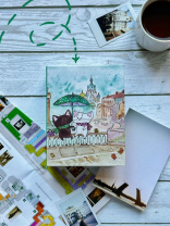 Фотоальбом 100 фото 10*15см Приключения хвостиков в Санкт-Петербурге, пластик.стр.*