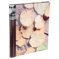 Фотоальбом магнитный 20л  23*28см спир. Листья