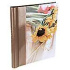Фотоальбом магнитный 20л  23*28см спир. Цветы