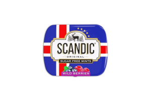 Драже освеж. б/с "SCANDIC. Лесные ягоды" 14 гр / уп.18 шт./