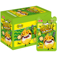 Леденцы кислые Sour Candy  22 г. ,/уп.20 шт./, лимон