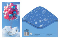 Конверт для денег "С днем рождения!"