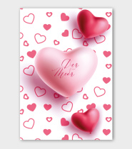 Набор открыток 7*10см "Для тебя" 10шт