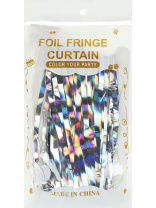 Занавес 1*2м "Дождик" серебро