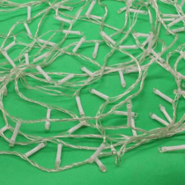 Гирлянда электрическая  9м 100LED светодиодная, вьюн 220В, шампань