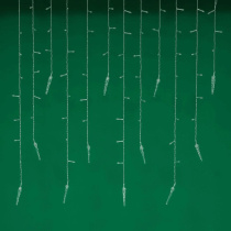 Гирлянда электрическая Бахрома 2,м 80LED пост. свечение, 220В, шампань